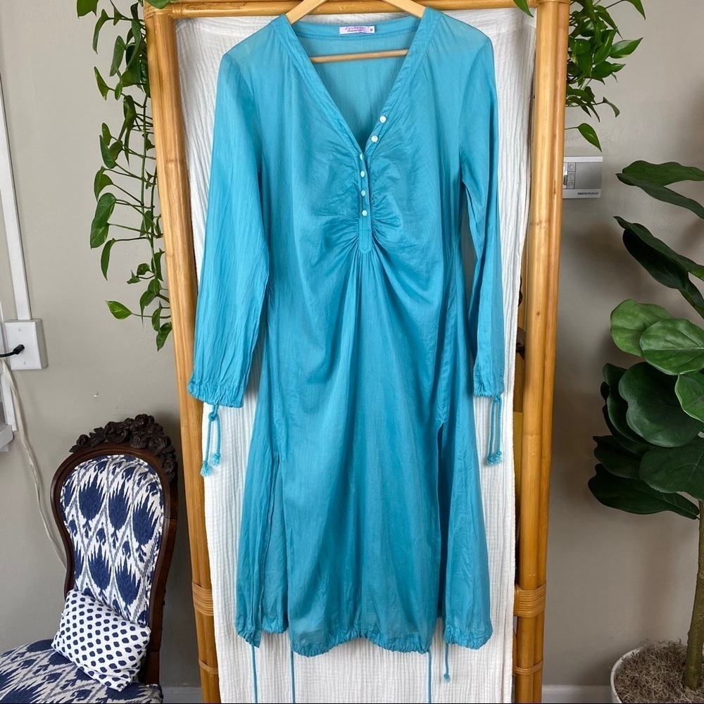 CALYPSO CHRISTIANE CELLE‎ BUTTON  DRAWSTRING DRESS​​​​​
